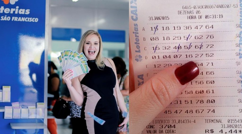 Impressionate! Ex-BBB já ganhou 37 vezes na loteria