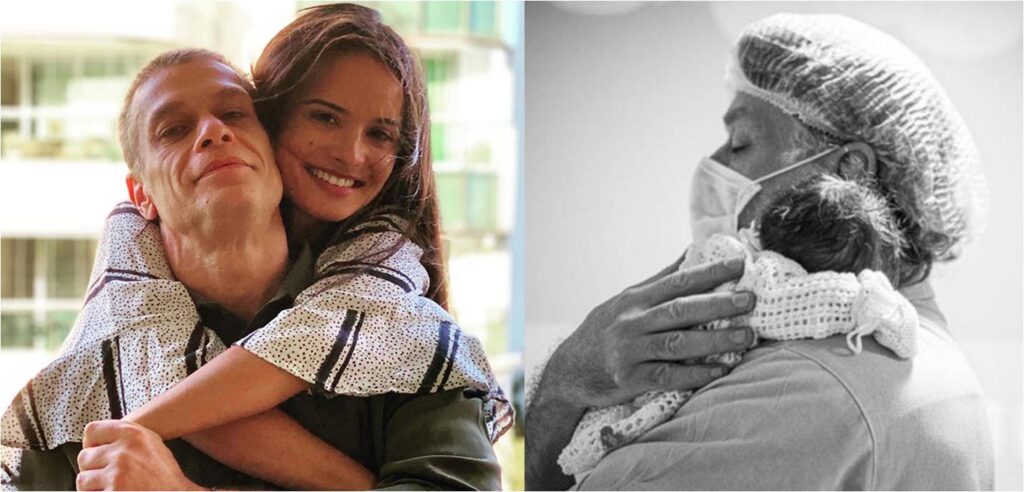 Nasceu! Fabio Assunção e Ana Verena comemoram a chegada da filha Alana Ayo