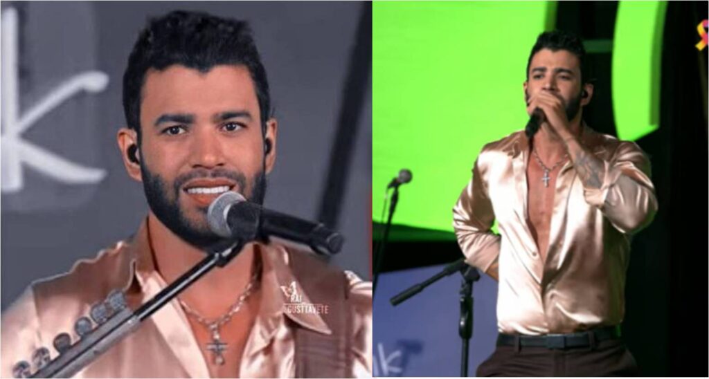 Gusttavo Lima perde a paciência com erros dos músicos em live 'Toca, filho da p***'