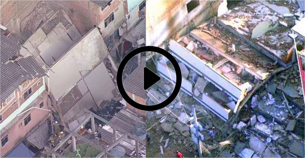 Tragédia: Prédio desaba no Rio de Janeiro deixando muitos feridos; Bombeiros procuram por desaparecidos