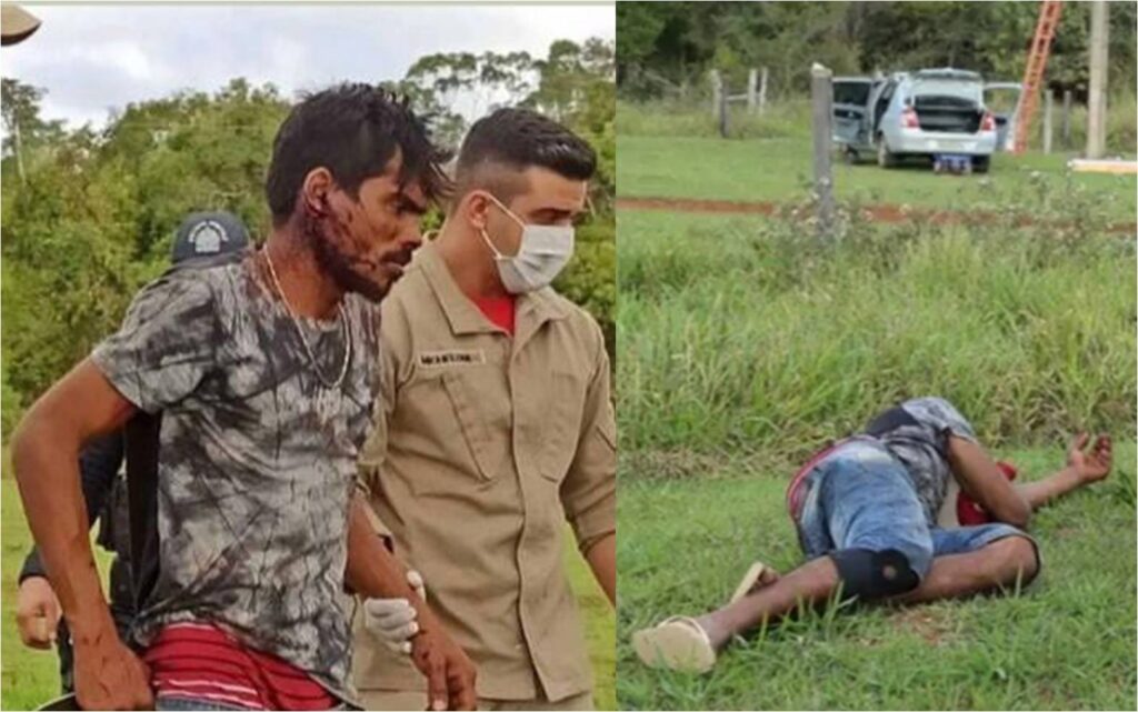 Homem é confundido com Lázaro Barbosa e brutalmente agredido